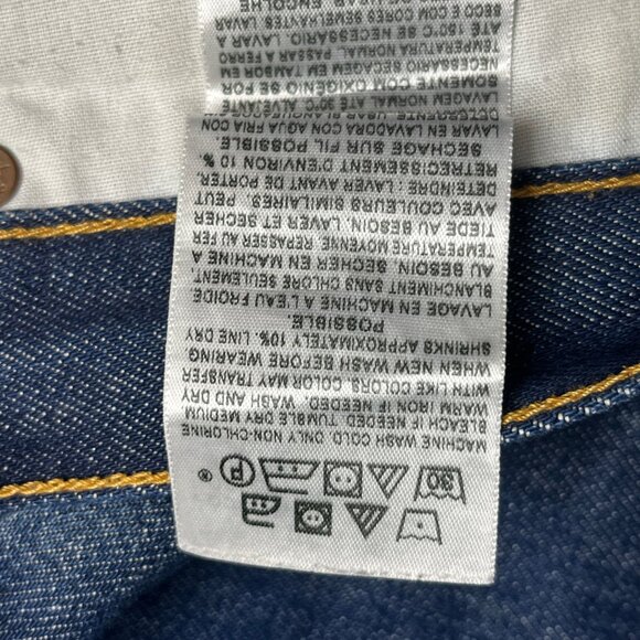 LEVI'S 501 Blue Jeans Pants Denim ((size W30 x L30)) - Picture 9 of 9